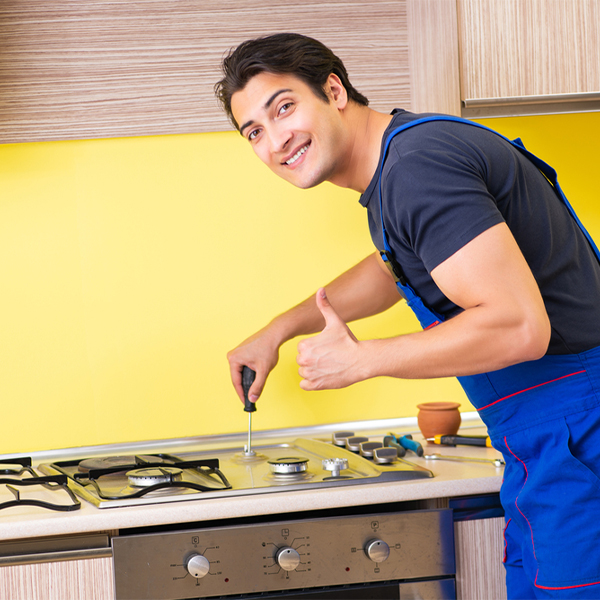 what are your typical service costs for stove repair in Malcom